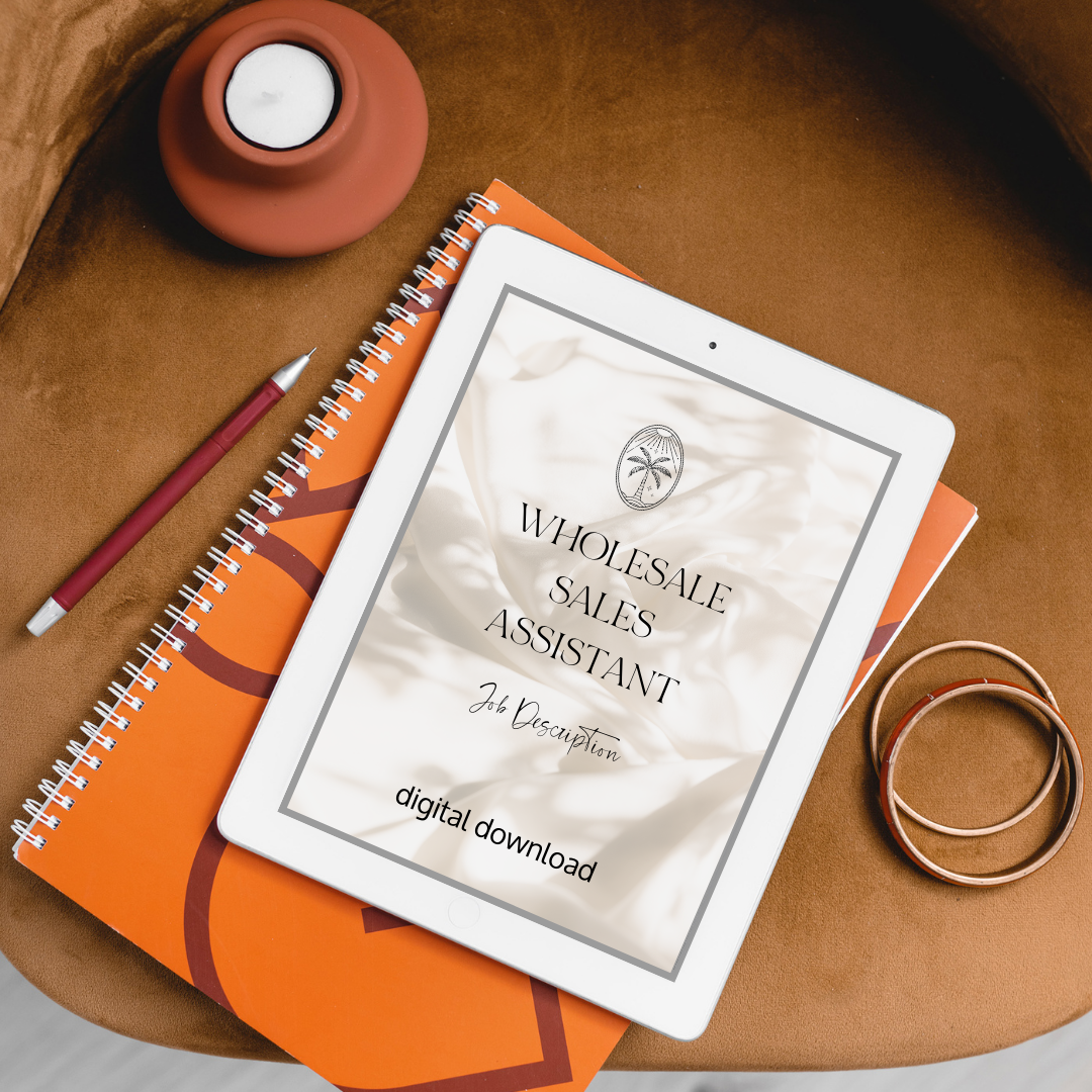 Wholesale Sales Assistant Job Description Paradigm Consulting Store